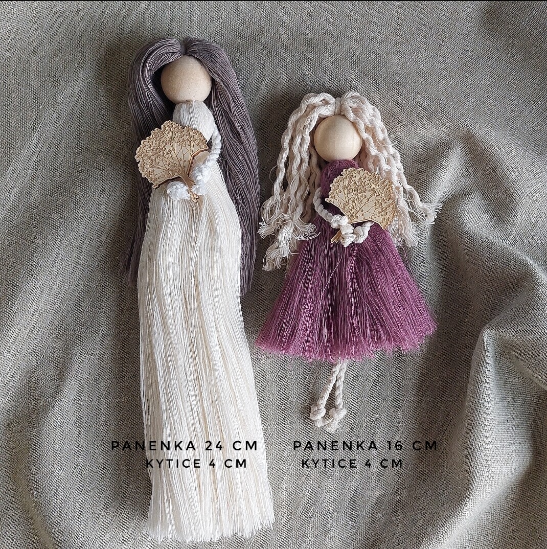 Dřevěná kytice 5 - 4 cm