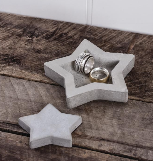 Kreativní beton - DIY sada - hvězda