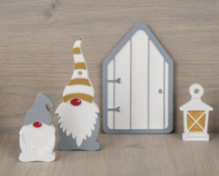 Forma na kreativní beton - vánoční skřítci