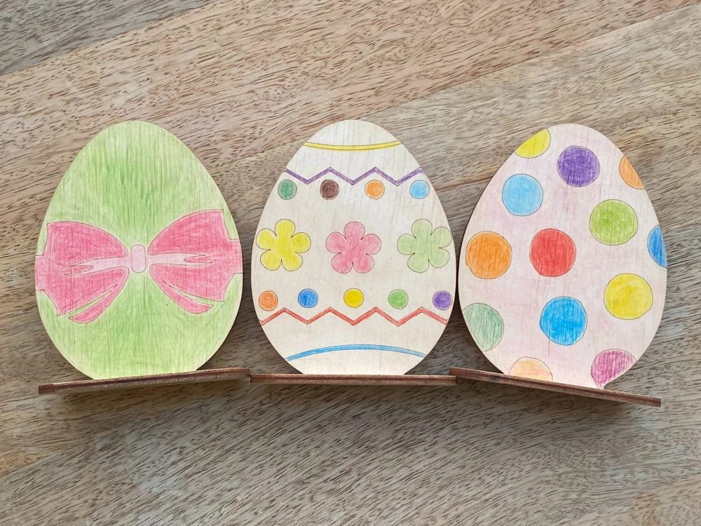 Velikonoční vajíčka k dotvoření - 8 kusů