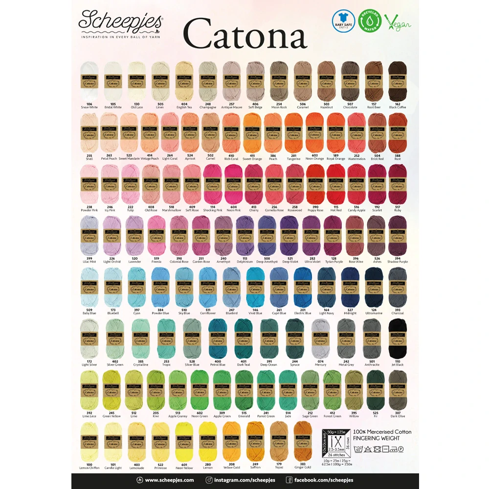bavlněná příze Catona 516 - 25g