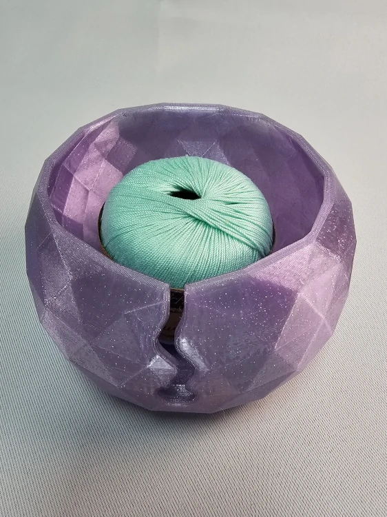 Miska na přízi S – Diamantová fialová