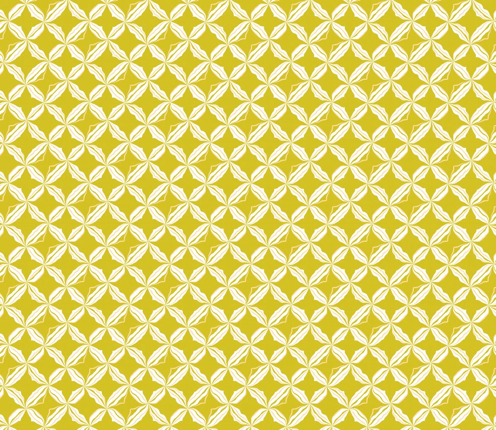 Ornament - hořčicová