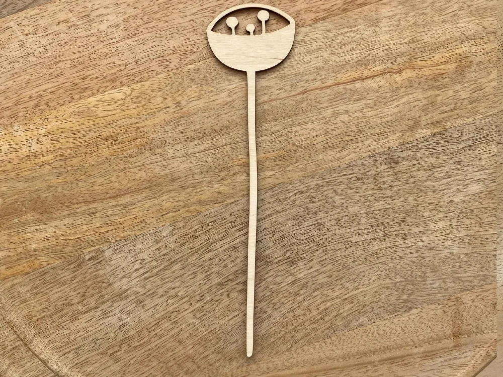 Květina k dotvoření - 10cm