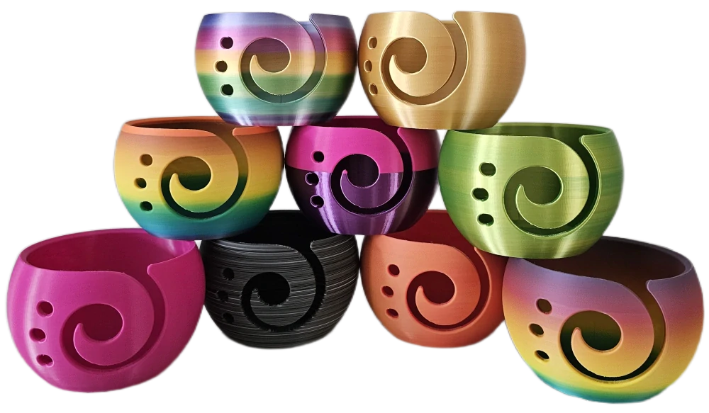 Miska na přízi L – Sunny Rainbow