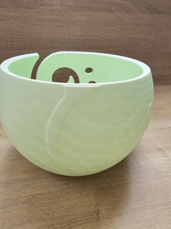 Háčkovací miska na přízi vel. L – Pistácie - zelená