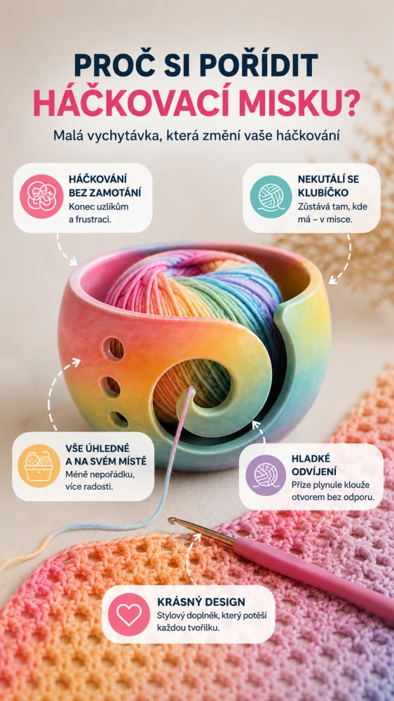 Velká šátková miska L – Neon Coral