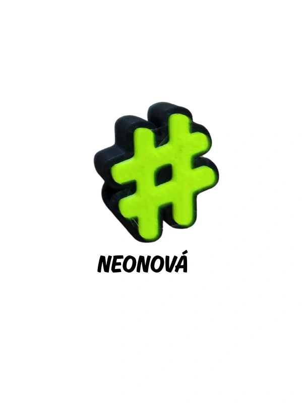 Korálek hashtag # pro paracord