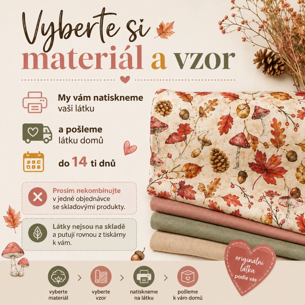 Podzimní listy a houby