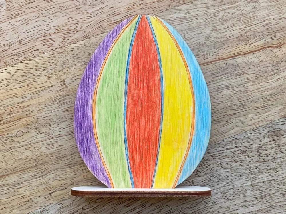 Velikonoční vajíčka k dotvoření - 8 kusů