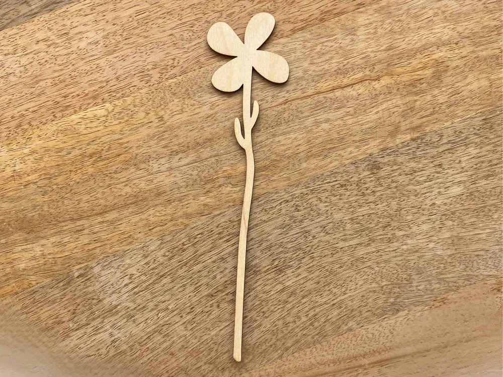 Květina k dotvoření - 10cm