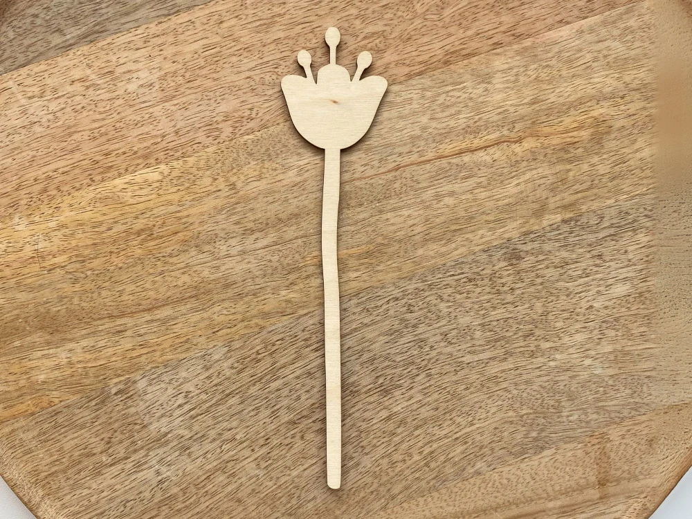 Květina k dotvoření - 10cm