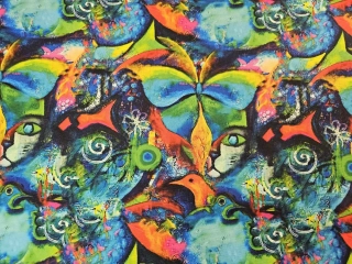 Kočárkovina malovaný obraz