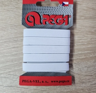 Pruženka 9mm bílá