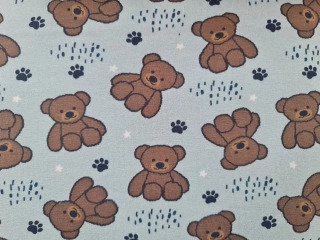 Medvídci na světle modré