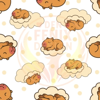 Mušelín Kapybary na mřáčku