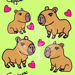 Teplákovina Zamilované kapybary