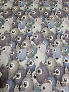 Úplet Calm Birds(šedí,klidní ptáčci)