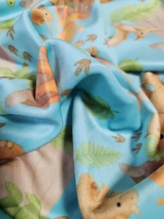 Microplyš Dinosauři a sopka