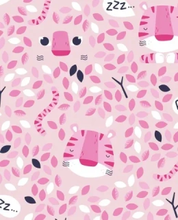 Roar pink - vzor