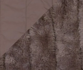 Prošev s beránkem mauve - starorůžová