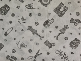 Dekorační latka s galanterii