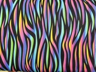 Softshell vlnky neonové