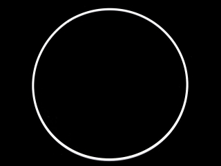 Kruh na lapač snů bílý - 22cm