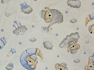 Plátno- modrý medvídek koala