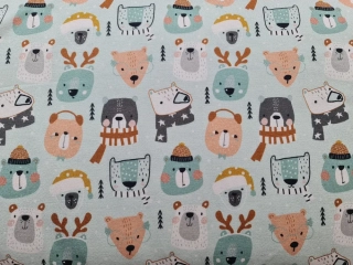 Zimní medvídci teplákovina