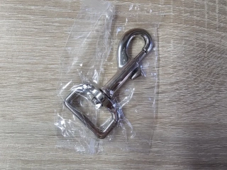 Karabina na vodítko nikl