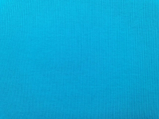 Tyrkysový - jemně žebrovaný náplet