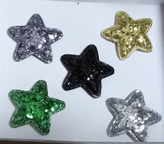 Aplikace hvězdička s glitry