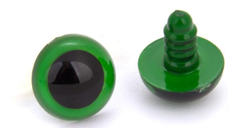 Oči 18 mm - zelené