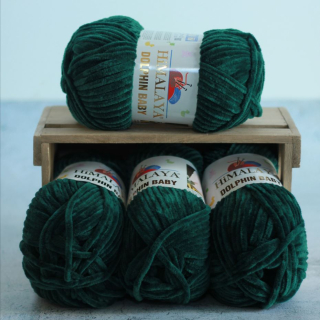 Dolphin Baby 80362 - tmavě zelená