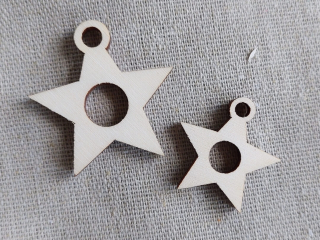 Dřevěná hvězda 3