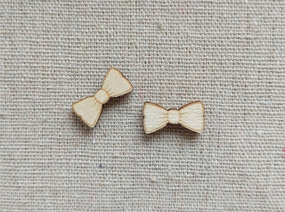 Dřevěná mašlička/motýlek