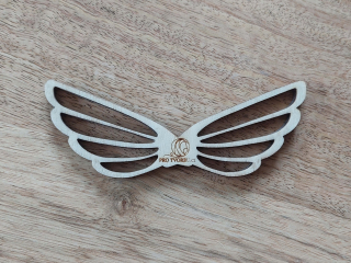 Křídla pro macramé anděla, 10 cm - č.17