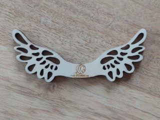 Křídla pro macramé anděla, 8 cm - č.26