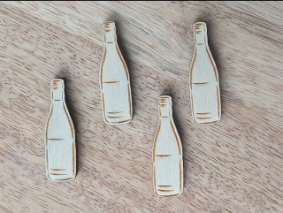 Dřevěné víno, 3,5 cm