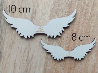 Křídla pro macramé anděla, 8 cm - č.27