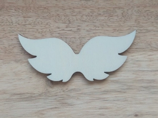 Křídla pro macramé anděla, 8 cm - č.31
