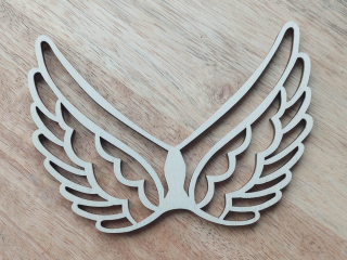 Křídla pro macramé anděla, 8 a 10 cm