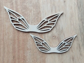  Křídla pro macramé anděla, 8 a 10 cm