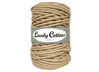 Bavlněná šňůra Lovely Cottons 5mm - Béžová