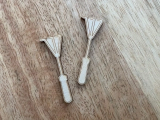 Dřevěné zahradní hrabičky - 3,5 cm
