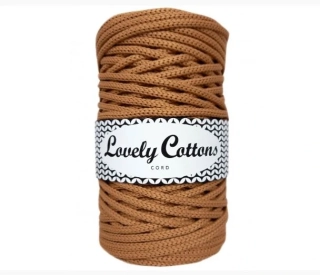 Polyesterová šňůra Lovely Cottons 5mm - Béžová
