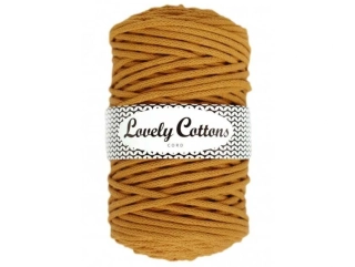 Bavlněná šňůra Lovely Cottons 5mm - Mustard