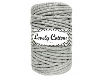 Bavlněná šňůra Lovely Cottons 5mm - Šedá