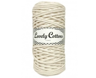 Bavlněná šňůra Lovely Cottons 3mm - Natural